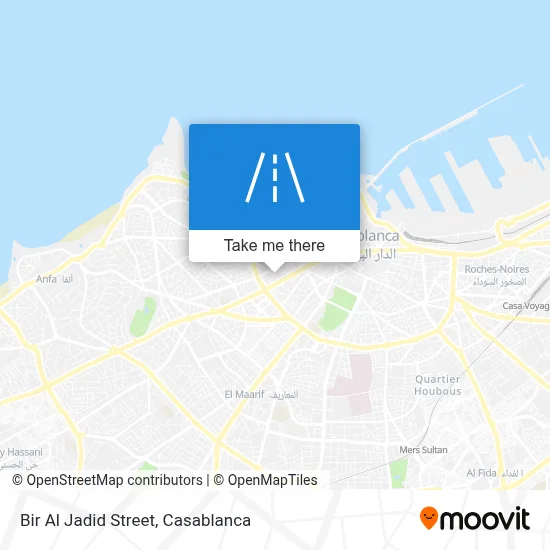 Rue De Bir Al Jadid map