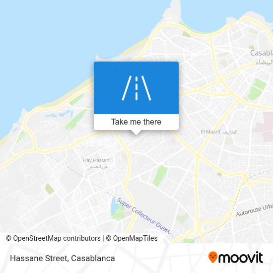 Hassane Street map