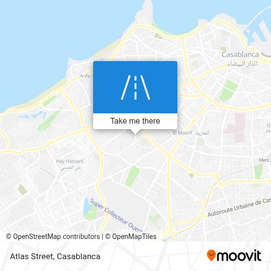 Atlas Street map