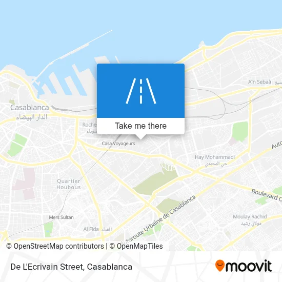 Rue De L'Ecrivain map