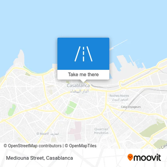 Mediouna Street map