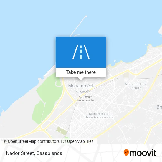 Nador Street map
