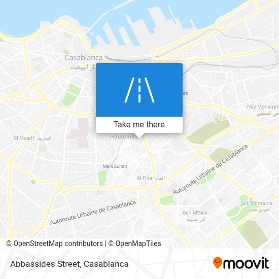 Abbassides Street map