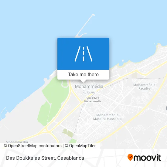 Des Doukkalas Street map