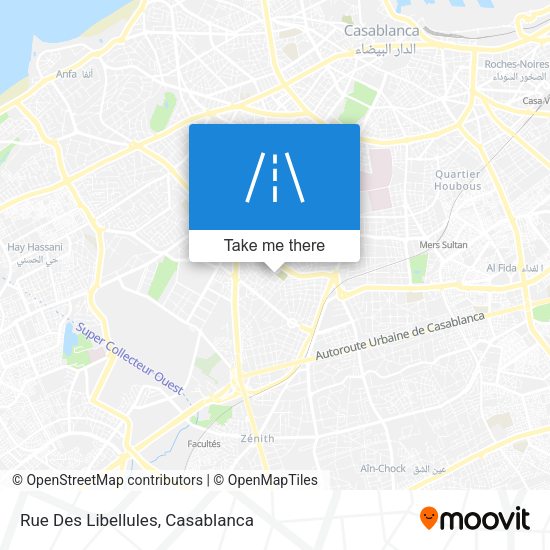 Rue Des Libellules map