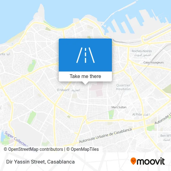 Dir Yassin Street map
