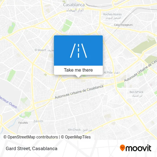 Gard Street map