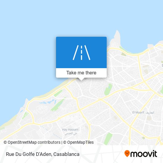Rue Du Golfe D'Aden map