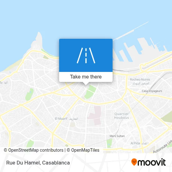 Rue Du Hamel map