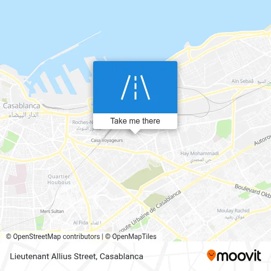 Lieutenant Allius Street map