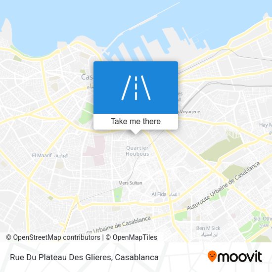 Rue Du Plateau Des Glieres map