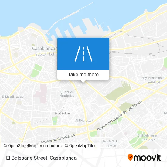El Balssane Street map