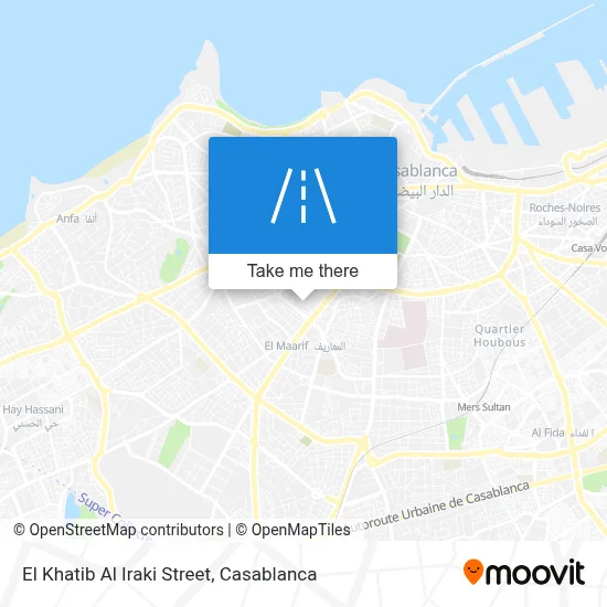 El Khatib Al Iraki Street map
