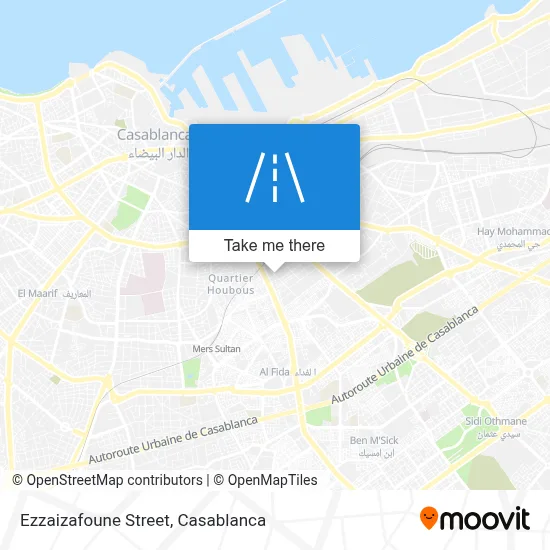 Ezzaizafoune Street map
