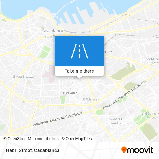 Habri Street map