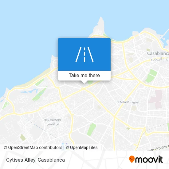 Allee Des Cytises map