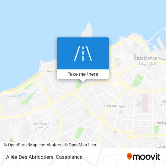 Allée Des Abricotiers map