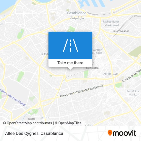 Allée Des Cygnes map