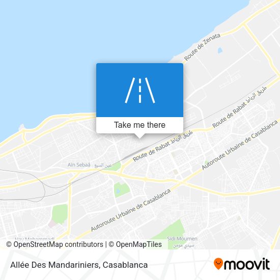Allée Des Mandariniers map