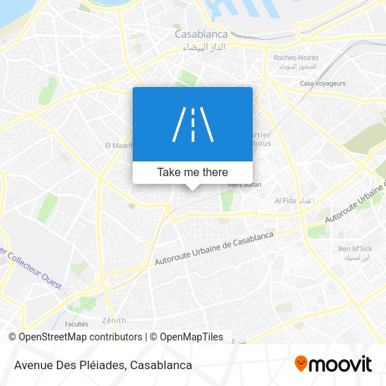 Avenue Des Pléiades map