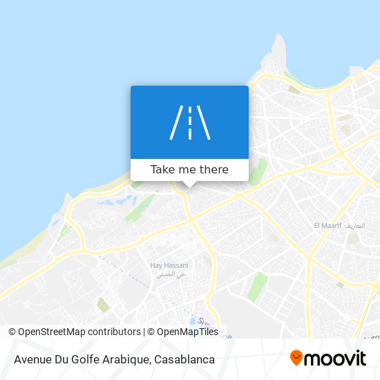 Avenue Du Golfe Arabique plan