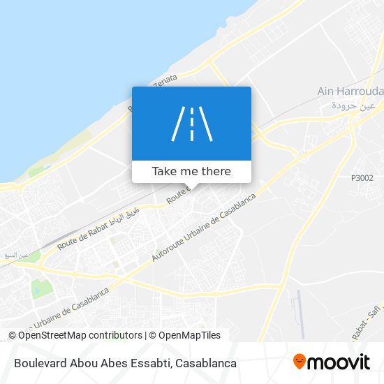 Boulevard Abou Abes Essabti map
