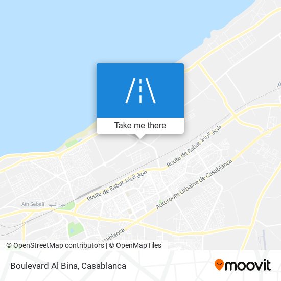 Boulevard Al Bina map