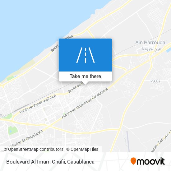 Boulevard Al Imam Chafii map