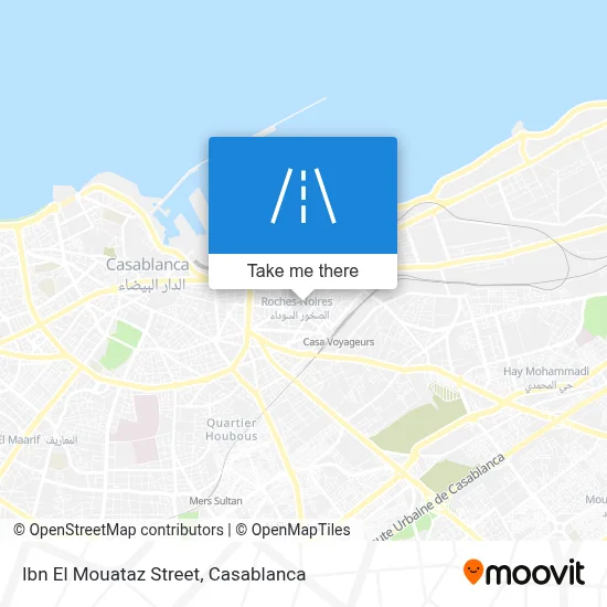 Ibn El Mouataz Street map