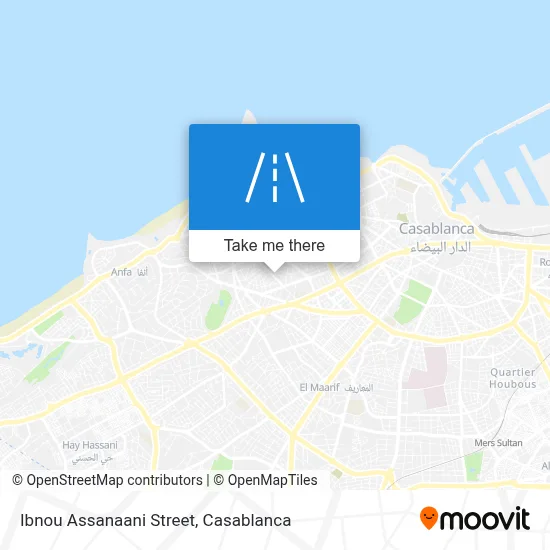 Ibnou Assanaani Street map