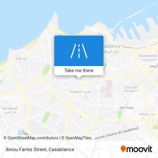 Ibnou Fariss Street map