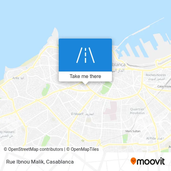 Rue Ibnou Malik map