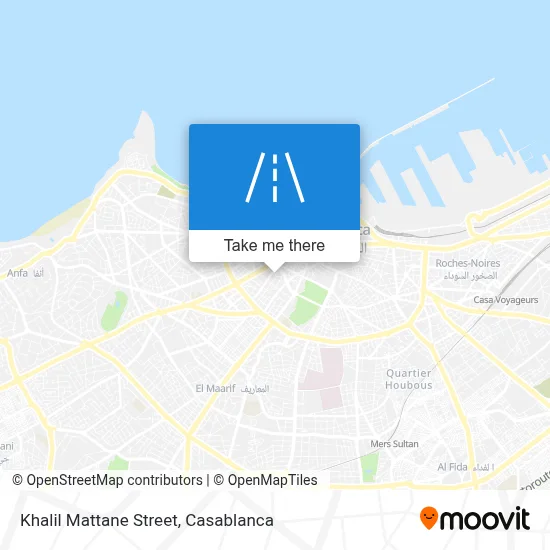 Khalil Mattane Street map