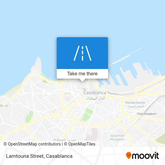 Lamtouna Street map