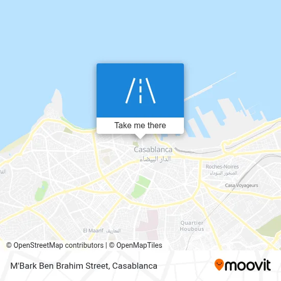 M'Bark Ben Brahim Street map