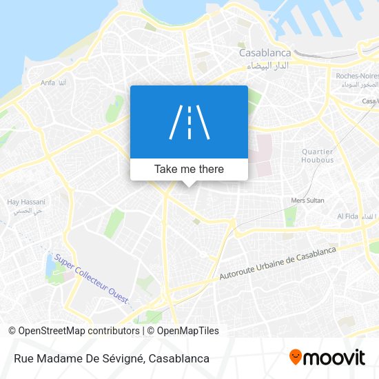 Rue Madame De Sévigné map