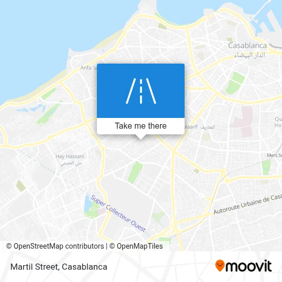 Martil Street map