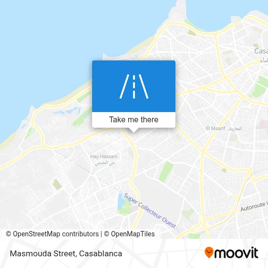 Masmouda Street map