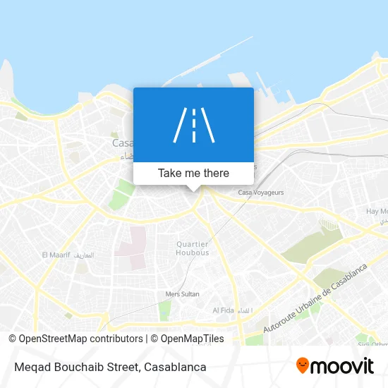 Meqad Bouchaib Street map