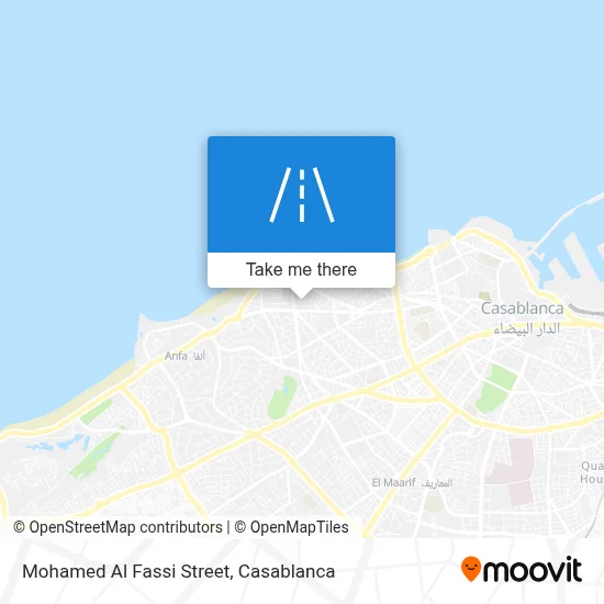 Mohamed Al Fassi Street map