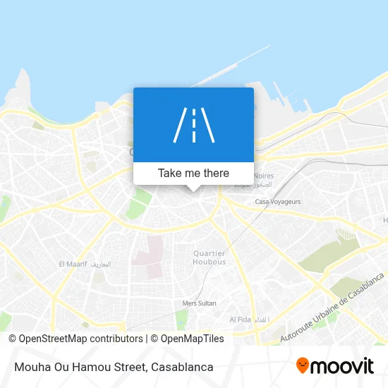 Mouha Ou Hamou Street map