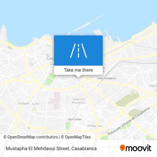 Mustapha El Mehdaoui Street map