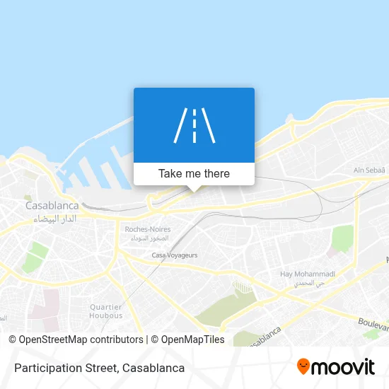 Participation Street map