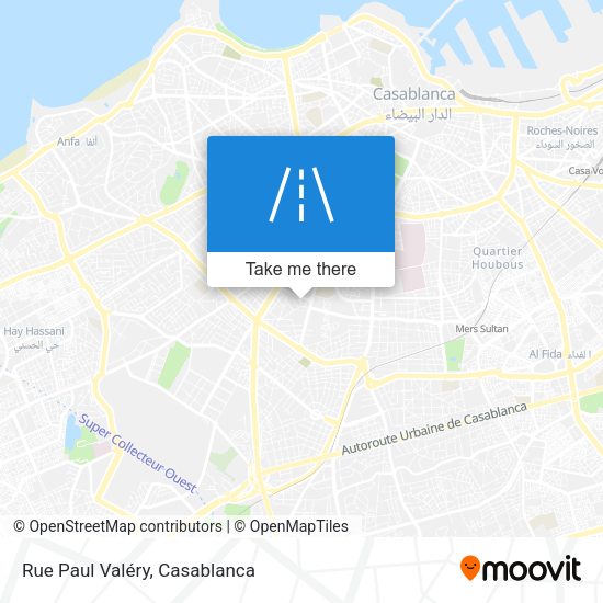 Rue Paul Valéry map