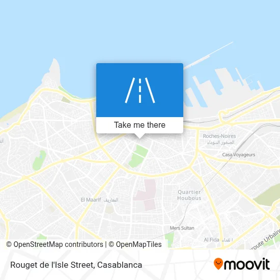 Rouget de l'Isle Street map