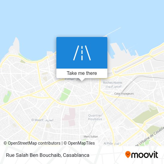 Rue Salah Ben Bouchaib map