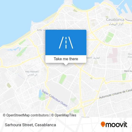 Sarhoura Street map