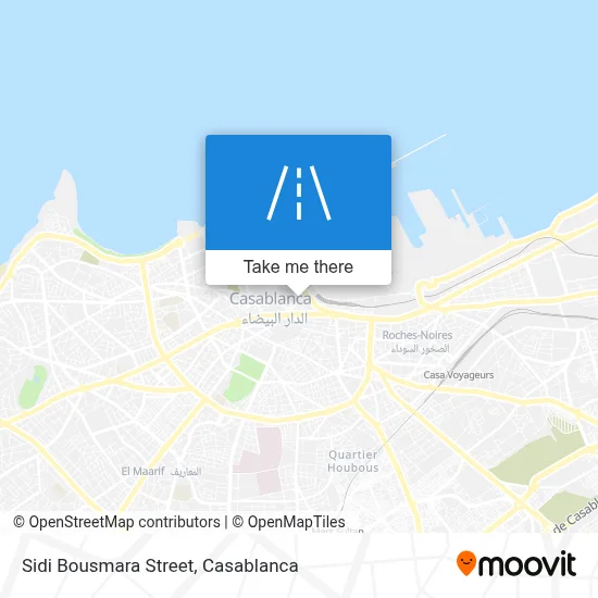 Sidi Bousmara Street map