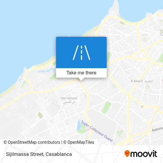 Sijilmassa Street map