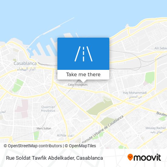 Rue Soldat Tawfik Abdelkader map
